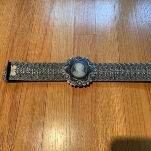 Metal Plated Elastic Belt